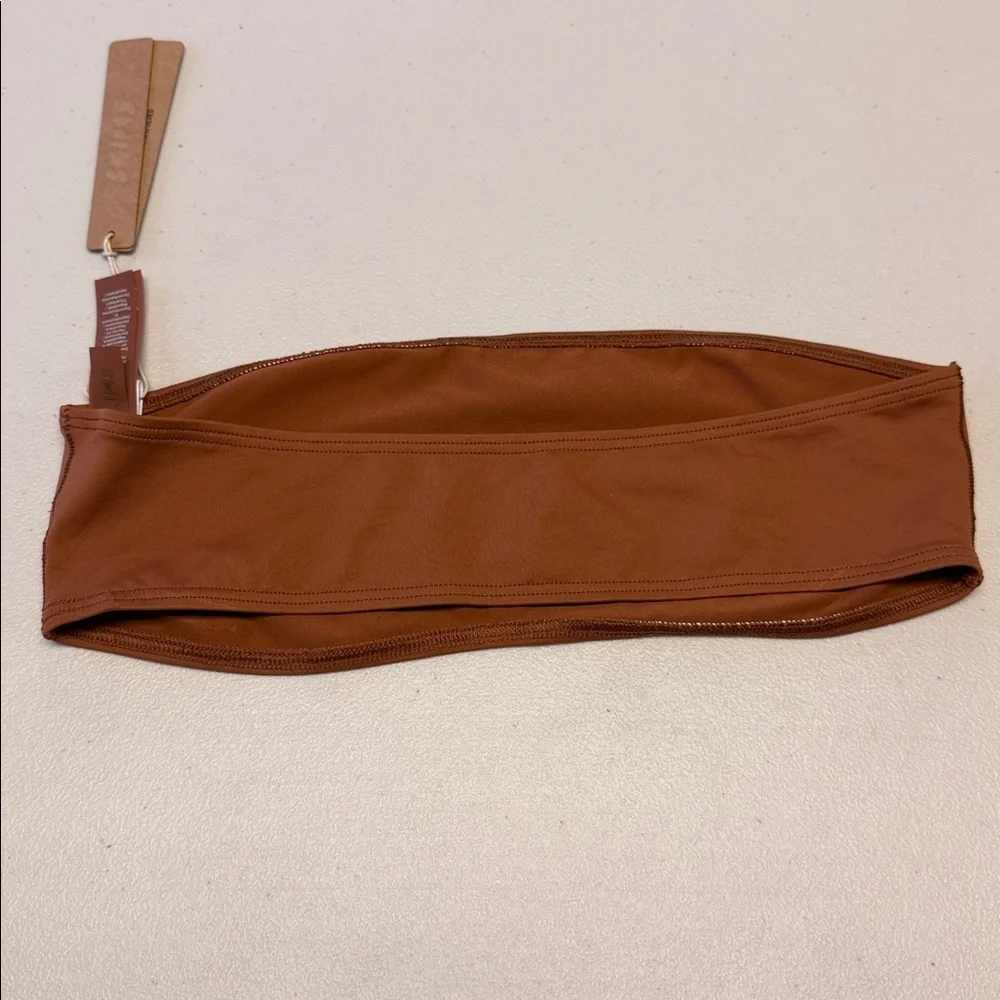 NWT SKIMS Classic Swim Bandeau Top